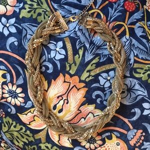 Braided Gold Necklace